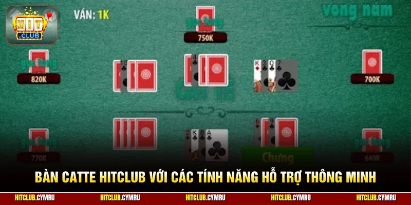 Bàn Catte HitClub với các tính năng hỗ trợ thông minh