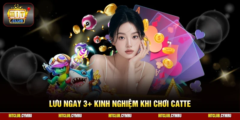 Lưu ngay 3+ kinh nghiệm khi chơi Catte